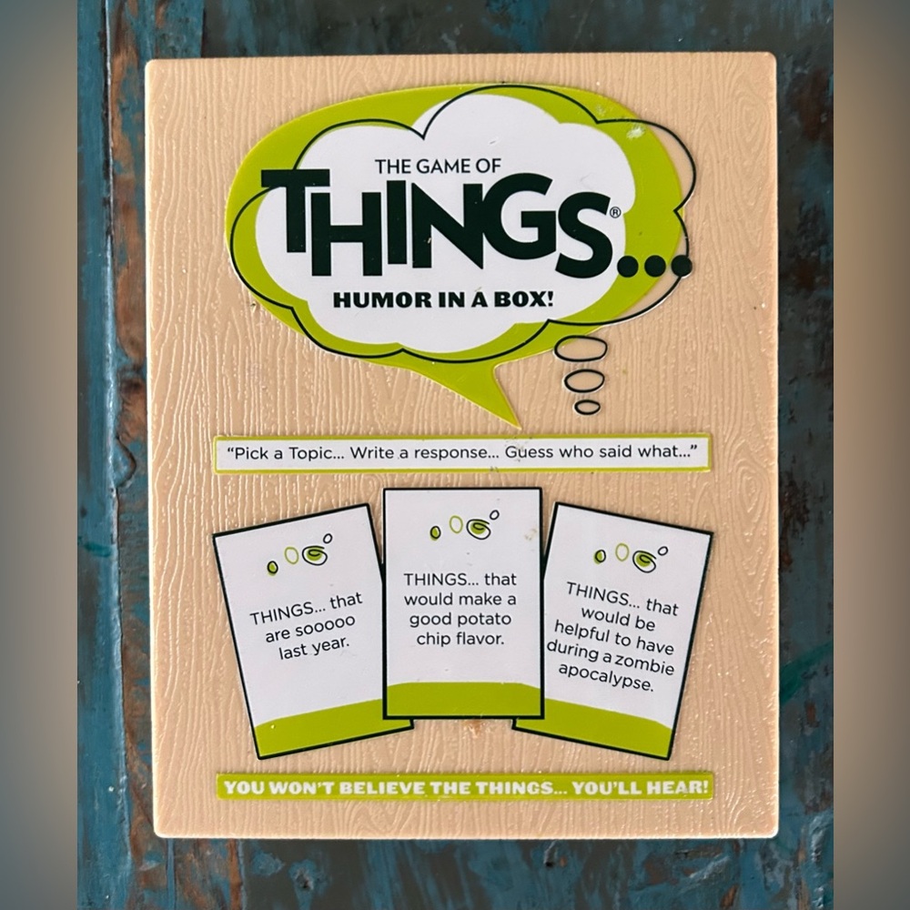 The Game of Things Group Game